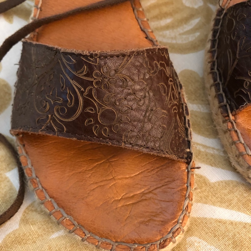 Eric Michael Ankle Strap Espadrilles - image 2